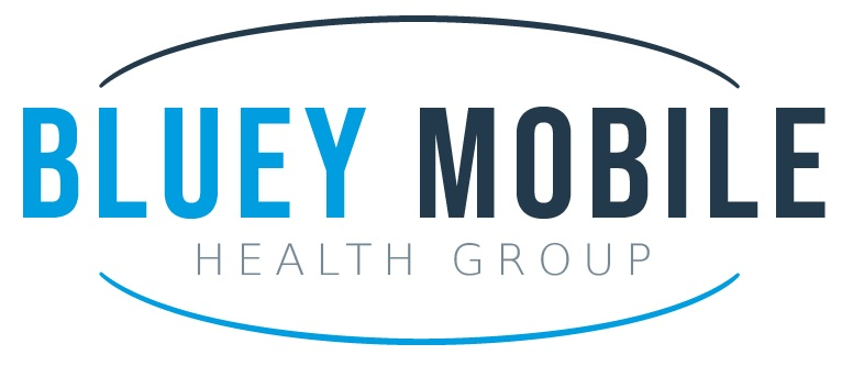 Bluey Mobile Health Group Logo